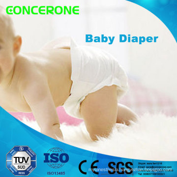 Small Package Disposable Safety Baby Diaper with Leakguards